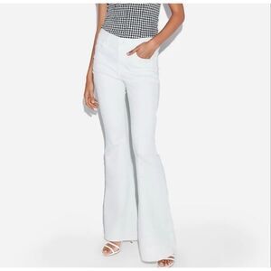 Express White Flare & Wide Leg Jeans